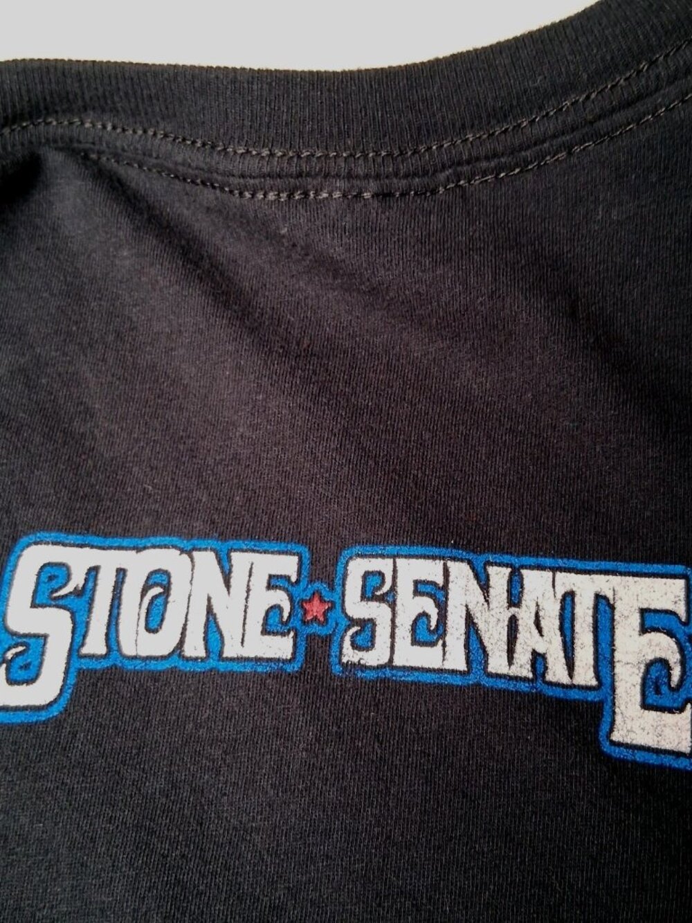 Stone Senate Band Shirt 2XL Black American Flag Skull Southern Rock Music Guitar - Picture 10 of 10